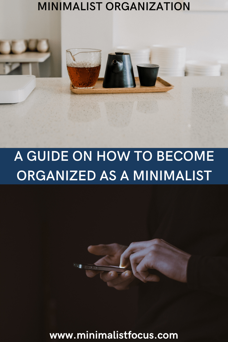How to Stay Organized as a Minimalist - pin
