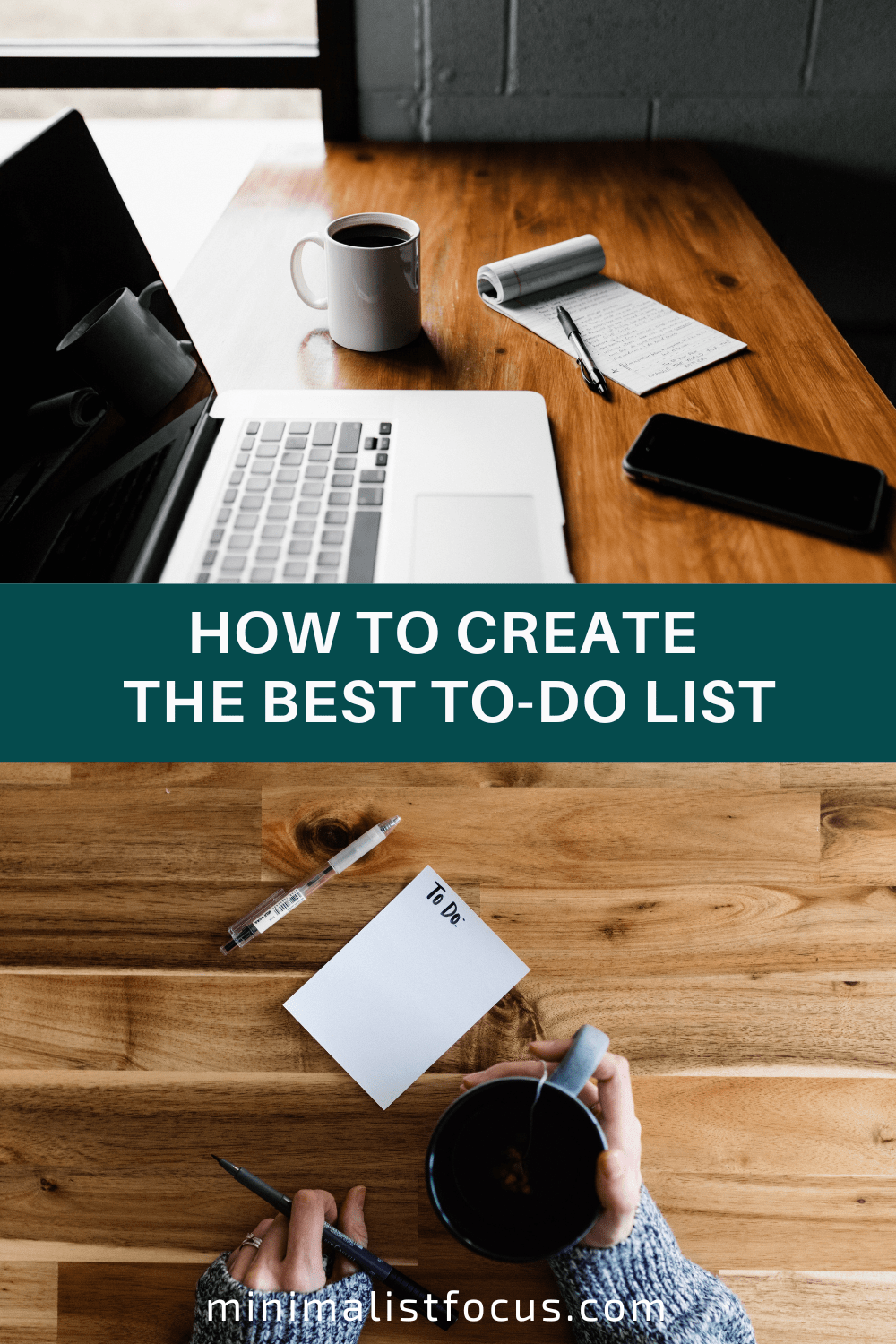 Create to-do lists pinterest pin