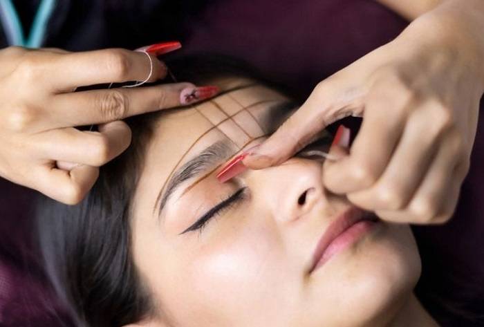 The Art of Eyebrow Threading