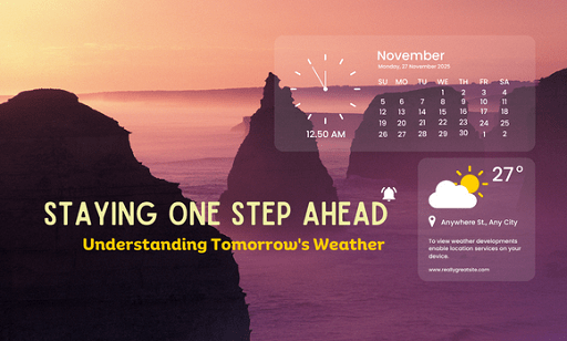 What Determines Tomorrows Weather Forecast