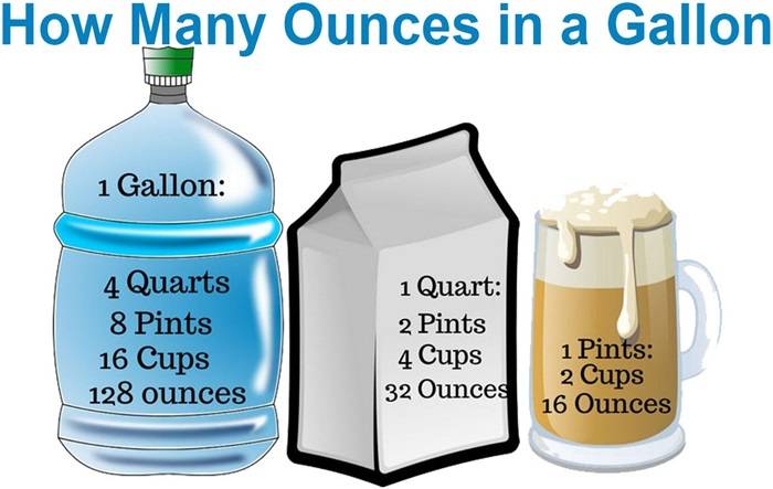The Basics of Gallons and Ounces