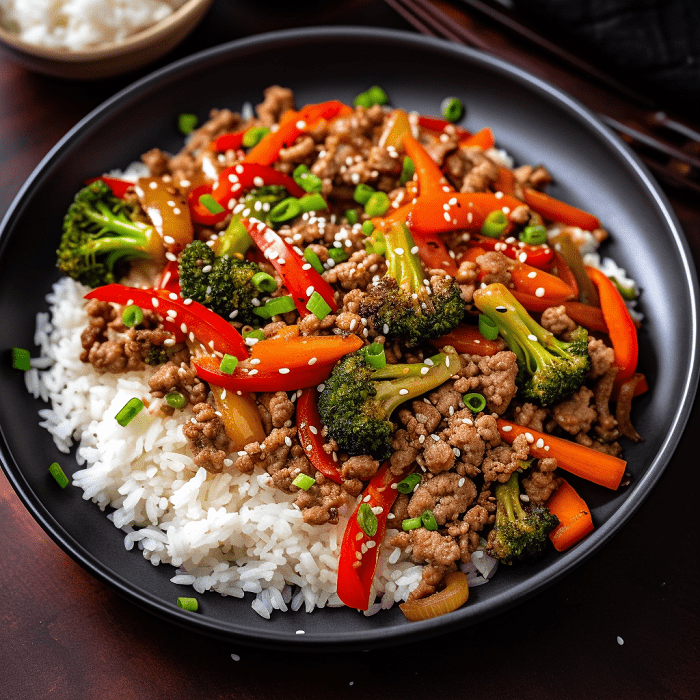 ground turkey stir fry recipe 2c018df3966aff7e9d5669c2ea0b2162