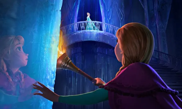 Elsa and Anna in Disneys 012