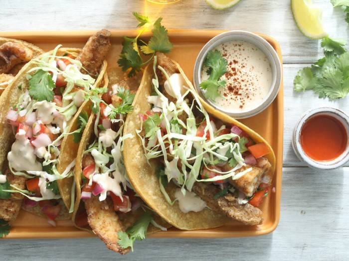 Serving Suggestions for Coconut Fish Tacos