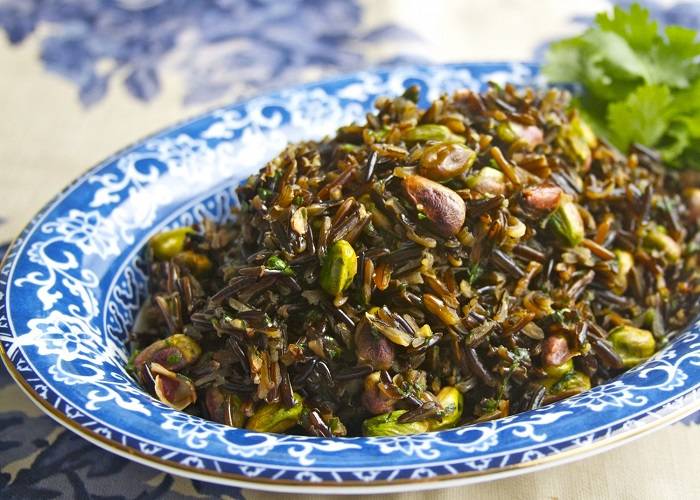 Wild Rice with Pistachios