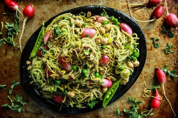 Pistachio Pesto Pasta Ingredients