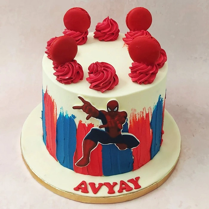 Popular Spider Man Cake Flavors