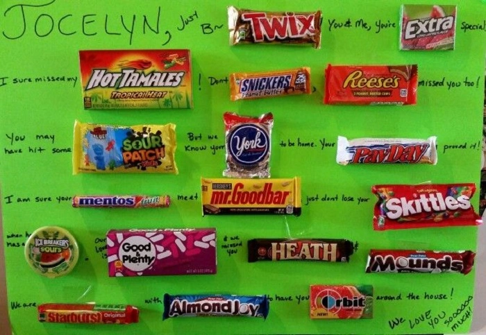 Types of Candy Grams