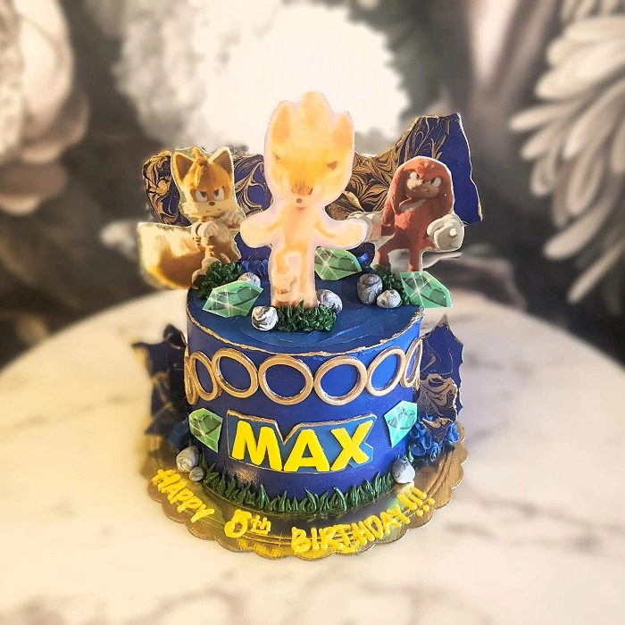 Best Flavors for a Sonic Birthday Cake 1