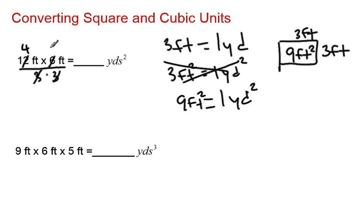 Square Feet to Square Yards to Acres 1