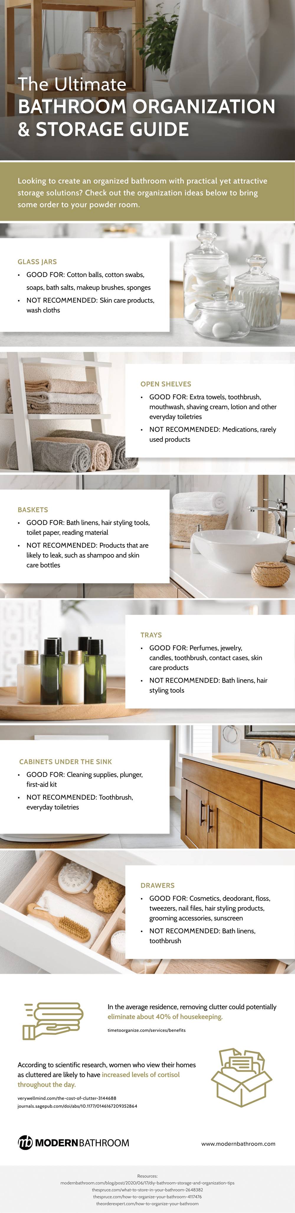 The Ultimate Bathroom Organization Storage 1