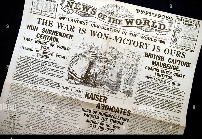 What kind of news does 1819 report?