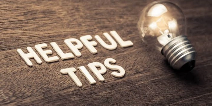 Some helpful tips 