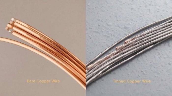 Tinned Copper vs. Bare Copper Wire