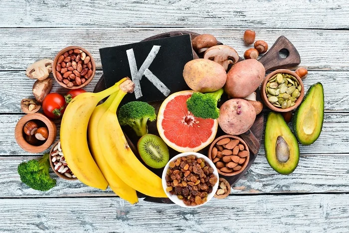What are some of the foods that are high in potassium?